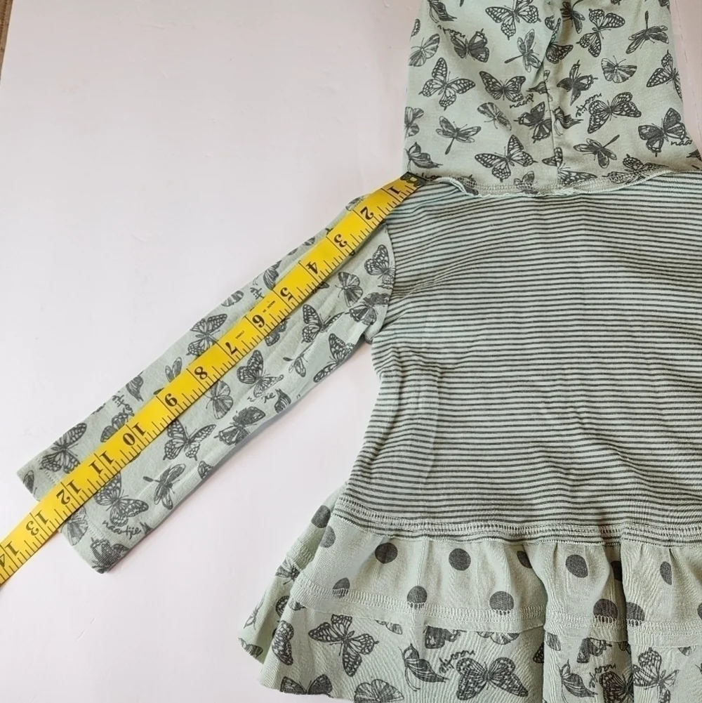 Naartjie butterfly outfit 18-24 and 2T Hooded top skirted leggings